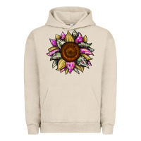 Pigment French Oak sunflower camouflage Urban Hoodie - JahusDesignShop