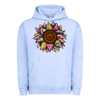 Pigment Grape Ice sunflower camouflage Urban Hoodie - JahusDesignShop