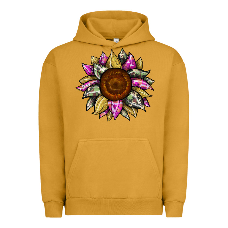 Sunflower Camouflage Urban Hoodie by JahusDesignShop | Teevron