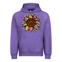 Tulip sunflower camouflage Urban Hoodie - JahusDesignShop