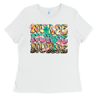 White Nurse Nurse Nurse Ladies Tee - CowGirlArtShop
