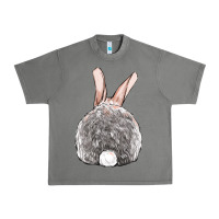Tornado Easter bunny back view Urban Heavy Tee - OliviaCreatesArt