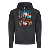 Vintage Black My Favorite Player Calls Me Mom Vintage Hoodie - BundleAndBundleShop