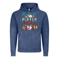 Vintage Denim My Favorite Player Calls Me Mom Vintage Hoodie - BundleAndBundleShop