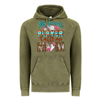 Vintage Olive My Favorite Player Calls Me Mom Vintage Hoodie - BundleAndBundleShop