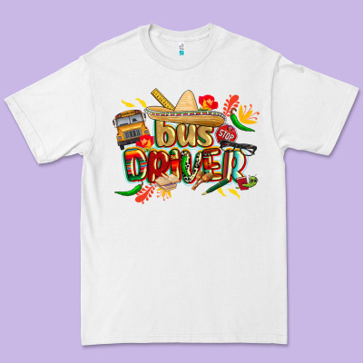 Cinco De Mayo Bus Driver Premium Tee Designed By Cowgirlartshop