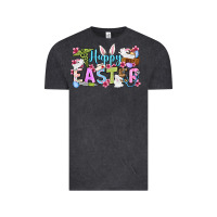 Vintage Black Happy Easter Nurse Vintage Tee - OliviaCreatesArt