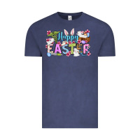 Vintage Denim Happy Easter Nurse Vintage Tee - OliviaCreatesArt