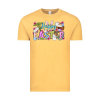 Vintage Mustard Happy Easter Nurse Vintage Tee - OliviaCreatesArt