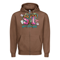 Chestnut speech therapist Zipper Hoodie - AdoDesignShop