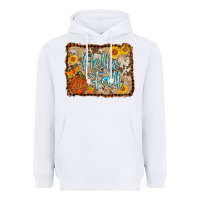 White hello fall Heavyweight Hoodie - AdoDesignShop