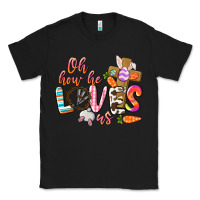 Black oh how he loves us Classic Tee - CowGirlArtShop