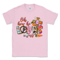 Bubblegum Pink oh how he loves us Classic Tee - CowGirlArtShop