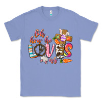 Colony Blue oh how he loves us Classic Tee - CowGirlArtShop