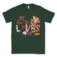 Sports Green oh how he loves us Classic Tee - CowGirlArtShop