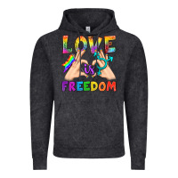 Love Is Freedom Vintage Hoodie | Teevron