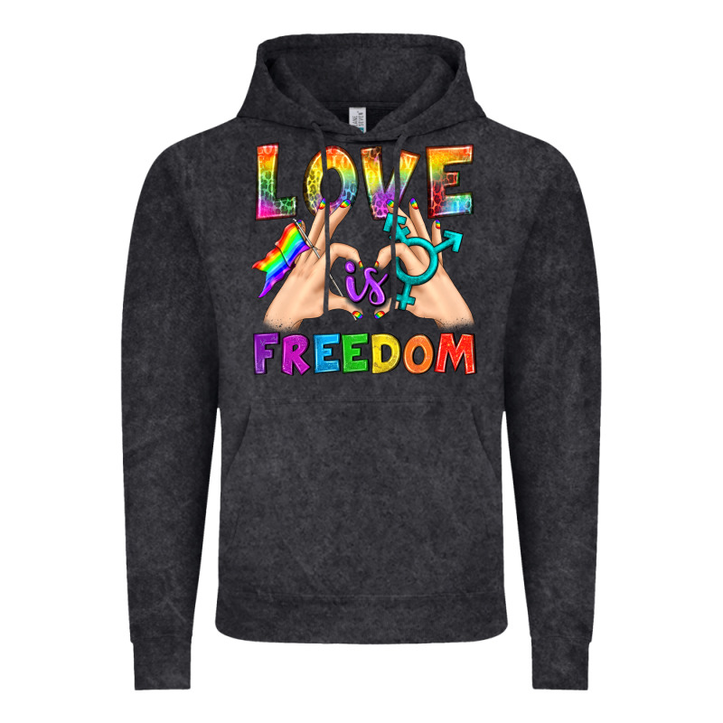 Love Is Freedom Vintage Hoodie by BundleAndBundleShop | Teevron
