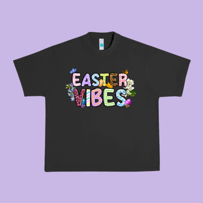 Easter Vibes Urban Heavy Tee Designed By Oliviacreatesart