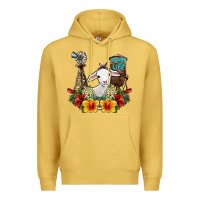Antique Gold farm life sheep Premium Hoodie - SublimationCraftShop