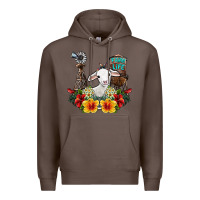 Coffee farm life sheep Premium Hoodie - SublimationCraftShop
