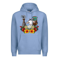 Colony Blue farm life sheep Premium Hoodie - SublimationCraftShop