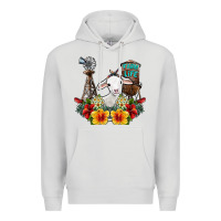 Dove Grey farm life sheep Premium Hoodie - SublimationCraftShop
