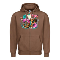 Chestnut ob Zipper Hoodie - AdoDesignShop