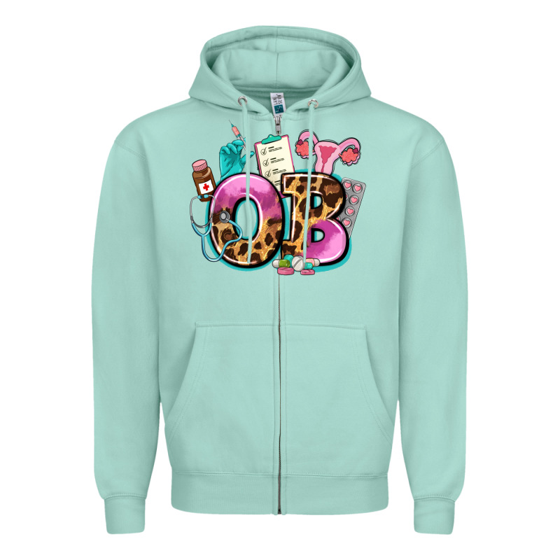 Ob Zipper Hoodie by AdoDesignShop | Teevron