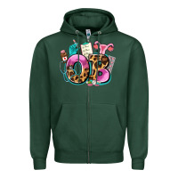 Sports Green ob Zipper Hoodie - AdoDesignShop