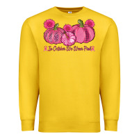 Lemon in october we wear pink pumpkins Premium Sweatshirt - AdoDesignShop