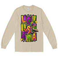 Mushroom mardi gras louisiana Long Sleeve Tee - FaDigitalArtStudio
