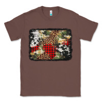Chestnut army cowhide leopard Christmas Classic Tee - Jasminsmagicworld