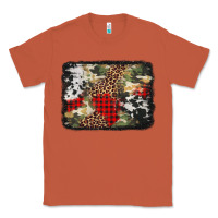 Copper army cowhide leopard Christmas Classic Tee - Jasminsmagicworld