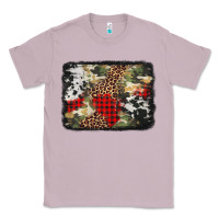 Lilac army cowhide leopard Christmas Classic Tee - Jasminsmagicworld