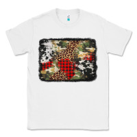 White army cowhide leopard Christmas Classic Tee - Jasminsmagicworld