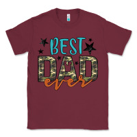Burgundy best dad ever Classic Tee - Artiststas