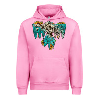 Fuchsia Pink thunderbird Urban Hoodie - JahusDesignShop