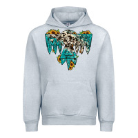 Heather Grey thunderbird Urban Hoodie - JahusDesignShop