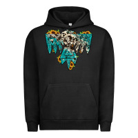 Pigment Black thunderbird Urban Hoodie - JahusDesignShop