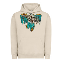 Pigment French Oak thunderbird Urban Hoodie - JahusDesignShop