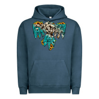 Pigment Midnight Navy thunderbird Urban Hoodie - JahusDesignShop