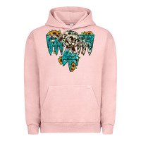 Pigment Salmon thunderbird Urban Hoodie - JahusDesignShop