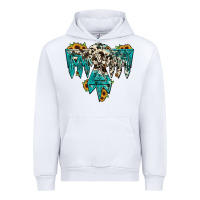White thunderbird Urban Hoodie - JahusDesignShop