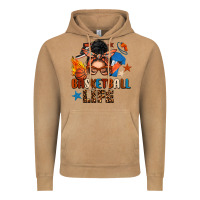 Vintage Camel basketball life messy bun Vintage Hoodie - FaDigitalArtStudio