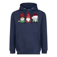 Navy christmas gnomes Heavyweight Hoodie - AdoDesignShop