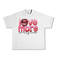 Lunar Rock Love more worry less Urban Heavy Tee - FaDigitalArtStudio