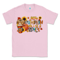Bubblegum Pink little pumpkin with a lot of spice Classic Tee - CowGirlArtShop