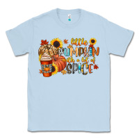 Dusty Blue little pumpkin with a lot of spice Classic Tee - CowGirlArtShop
