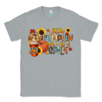 Heather Grey little pumpkin with a lot of spice Classic Tee - CowGirlArtShop