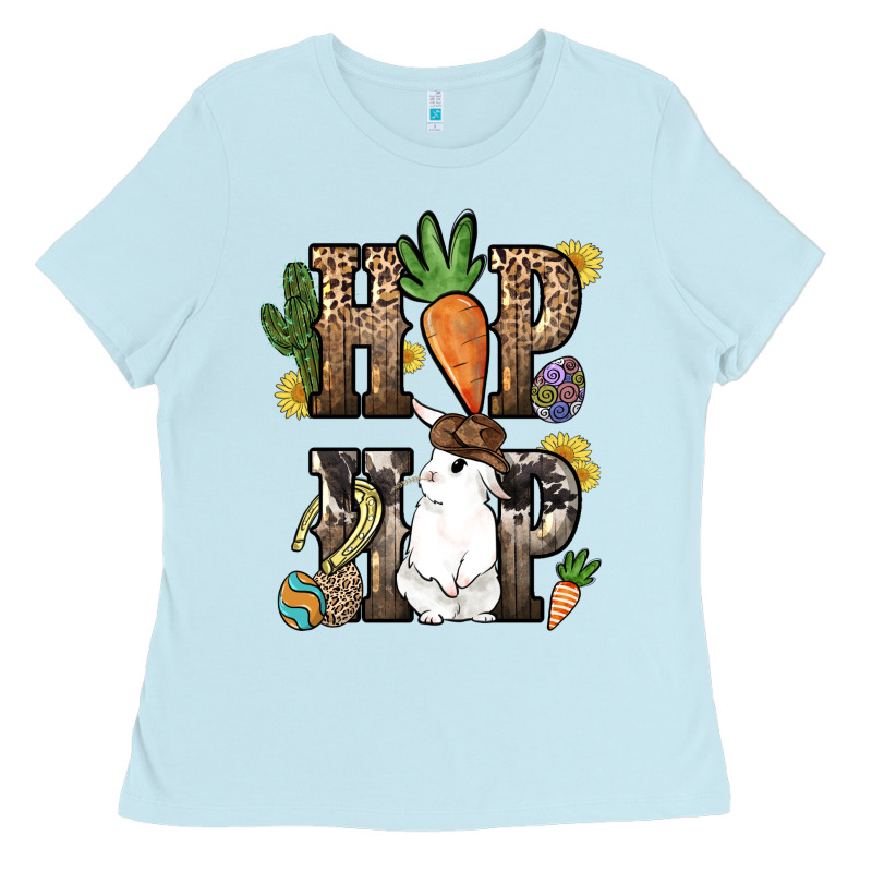 Hip Hop Easter Bunny Easter Day Ladies Tee by HowdyJamesFarm | Teevron